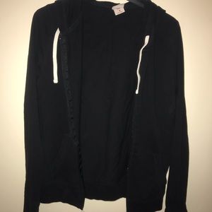 plain black hoodie target